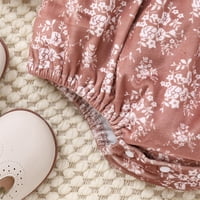 Durtebeua Baby Girl Device Outfits dugih rukava Floral Top suknja Set 3- mjeseci