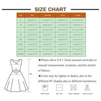 Haljine za žene Kvadratni izrez kratkih rukava Solid Fit & Flare haljine kratke jednostavne kondicije