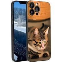 Kompatibilan sa iPhone Pro telefonom, mačka - silikonska zaštitna futrola za TEEN Girl Boy Case za iPhone