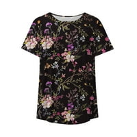 Azrijski ženski ljetni vrhovi, majice plus size, ženska modna tiskana Ležerna majica s dugim rukavima s dugim rukavima, prodaja bluza za dugih rukava danas je ponude