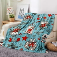 Pogodno je pliš i zagrljaj lagano mekano za sofe božićne prekrivačke pokrivače kućni tekstil nejasan