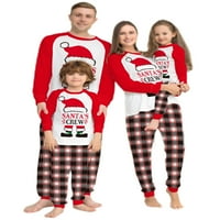 Capreze Family Božić Pidžama PJS Usklađivanje setova Holiday Xmas PJ za parove Dječje žene Muškarci