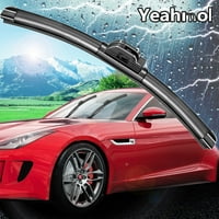 Yehmol 26 + 16 Brisač vjetrobranskog stakla Fit za Hyundai Accent + zamene bracketness brisača za vetrobransko