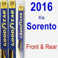 Kia Sorento Wiper set set set - straga