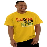 Mjesec Black History Majica kratkih rukava Tees Thirss Proslavite BHM MLK poklon