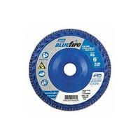 Norton Abrasives Fiber disk, u Dia, 7 8in Arbor, P Grit 66623399153