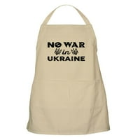 Cafepress - Nema rata u Ukrajini - Kuhinga pregača sa džepovima, roštilj pregača, pregača za pečenje