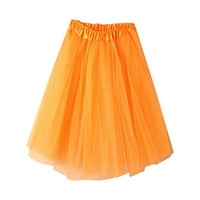Ženska tutu suknja 50s Vintage baletske plesne suknje za Cosplay Party Mini suknja Nasleđena suknja