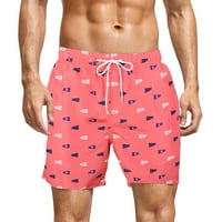 Mikilon muške ljetne plus sizenke tanke hlače na plaži za brzo sušenje Ležerne prilike kratke hlače