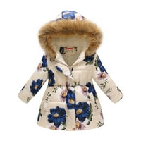 TODDLER odjeća Toddler Baby Kids Girls Winter Debela topla kapuljača od kaputa