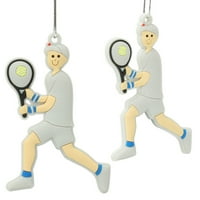 Alohelo personalizirani tenis zaljubljeni dan viseći ukras za odmor za odmor