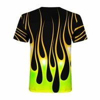 Leesechin Muška majica Clearence Unise Dnevna odjeća 3D Ispis Grafički grafički ispis Ispis Kratki rukav