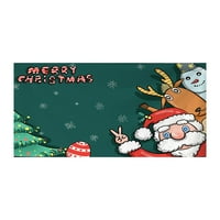 Njspdjh božićna garažna vrata tapiserija za tapiserija za kapice za praznične zabave Pozadina krpa koja