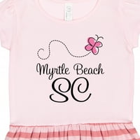 Inktastika Myrtle Beach Južna Karolina Djevojka za djevojčicu Toddler