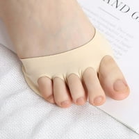 OAVQHLG3B parčiće za spajanje nogu za prednje noge - udobne neklizajuće korektivne čarape za ženske potpetice Nevidljive čarape saće