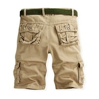 Labakihah teretni pantalone za muškarce Partner na plaži Casual Pant Work Pocket Cargo Kratke hlače