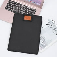 Ultra tanka profesionalna prijenosna modna torba za laptop vunena frizena rukava s rukavima CASTER CORTY Svijetlo siva