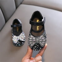 DMQupv Flip Sequin čizme Djevojke Dječje plesne cipele Djevojke performanse princeze cipele Rhinestone