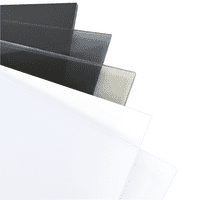 Buyplastic Siva polikarbonatna plastična lima 3 16 24 36 siva lexan ploča, zatamnjena prozirna stakla