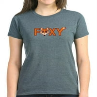 Cafepress - Foxy majica - Ženska tamna majica
