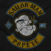Stari modni mornar čovjek Popeye dukserica za muškarce ili žene Brisco brendovi X