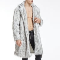 Paptzroi jakne za prekomjerne kapute s dugim 'ovratnikom toplo muški kaput odvojite zimske muške kapute