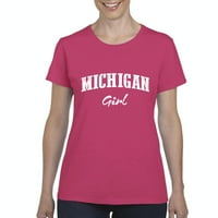 Arti - Ženska majica Kratki rukav - Michigan Girl