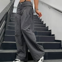 Olyvenn ponude Žene pune dužine Hlače Ženska ulična stil modni dizajn Sense Multi džepni kombinezoni