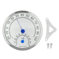 Zidni termometar, toplotni nehrđajući čelik Vodootporni okrugli termometar za laboratoriju za tržni