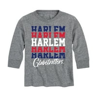 Harlem Globetrotters - Logotip - majica s dugim rukavima i mladosti i mlade