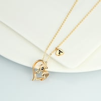 Konjski pokloni za djevojčice Zlatne konje ogrlice nakit za djevojčice djevojke