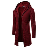 Turilly Womens Jackets dame čišćenje, modna muška kapuljača čvrstog kaputa od jakne kardigan dugih rukava