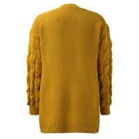 Pgeraug ženske modne modne pulover džemper s rukavom rukav džemper košulja turtleneck džemper topla