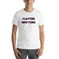 Nedefinirani pokloni L Dvije tonske Clayton New York Majica kratkog rukava
