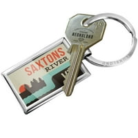 Keychain USA Rivers Saxtons River - Vermont