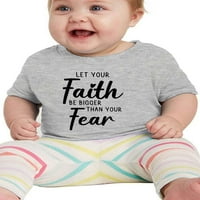 Neka vjera bude veća od straha od majica za majicu - Dizajn, mjeseci