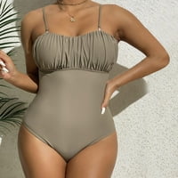 Ljetni kupaćih kostima Pleased grudi straga izdubljeni kaiš Žene BodySuit Monokini kupaće kostimi Plivanje