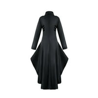 Djevojke se oblače velike gotičke tuxedo duge jakne dugih gornjih haljina veličine 14-15y