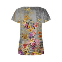 Zodggu Žene Torbe Peplum majice za trendy ponude Square Collar Tees Beach Labave dressy bluze Modne
