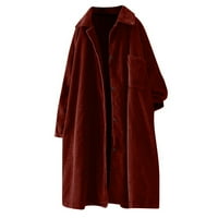 Ženska modna puna boja dugih rukava casual kaputa za odjeću Tors hot6sl4492641