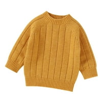 Jesenski zimski topli džemper odijelo za djecu Djevojka slatka dugih rukava pulover pulover 92