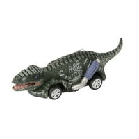 Yoone Realistic Dinosaur povucite nazad model automobila Predškolska učenje Kids igračke Xmas poklon