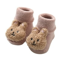 Yinguo tople zimske cipele za bebe crtani medvjed oblik slatke cipele za bebe bebe meke jedine cipele