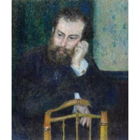 Pierre-Auguste Renoir Black Ornate uokviren dvostruki matted muzej umjetnosti pod nazivom: Alfred Sisley