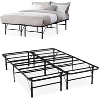 Idealbase 14 Potpuni okvir za krevet Sklopivi okvir sklopivi krevet sa čeličnim metalnim letvicama Madrac