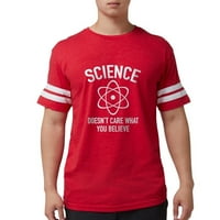 Cafepress - SciencecareBelieve1B majica - Muška fudbalska majica