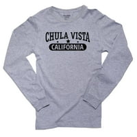 Trendy Chula Vista, Californina sa zvijezdama Muška majica s dugim rukavima