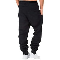 -8jcud muns jogger traperice muške fitness trkačke pantalone nacrtaju labave strukske hlače džepove