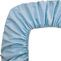 Grupni posteljini komada, svijetli plavi posteljini posteljini 36 84 6 duboki džep, mekani tavozi i