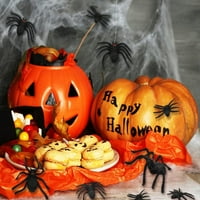 Realne plastične paukove igračke Halloween šaljivo rekvizicije smiješno ukrašavanje Halloween